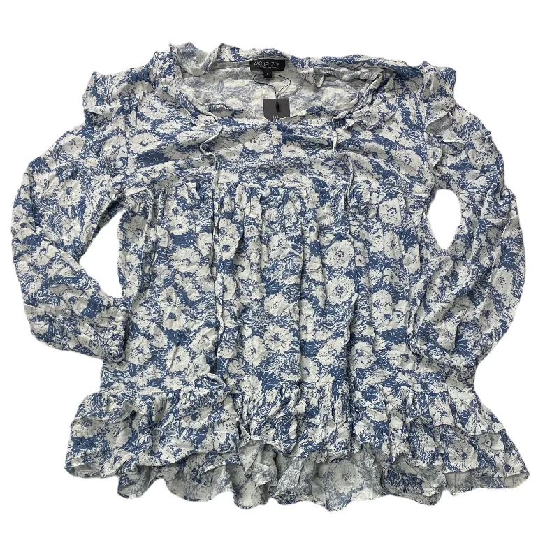 Women's Blouse with Puffed SleevesTop Long Sleeve By Rachel Zoe  Size: S