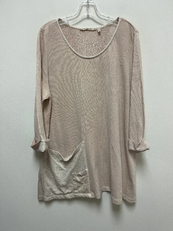 Women's Blouse with Sweetheart CollarTop Long Sleeve By Soft Surroundings  Size: Xl