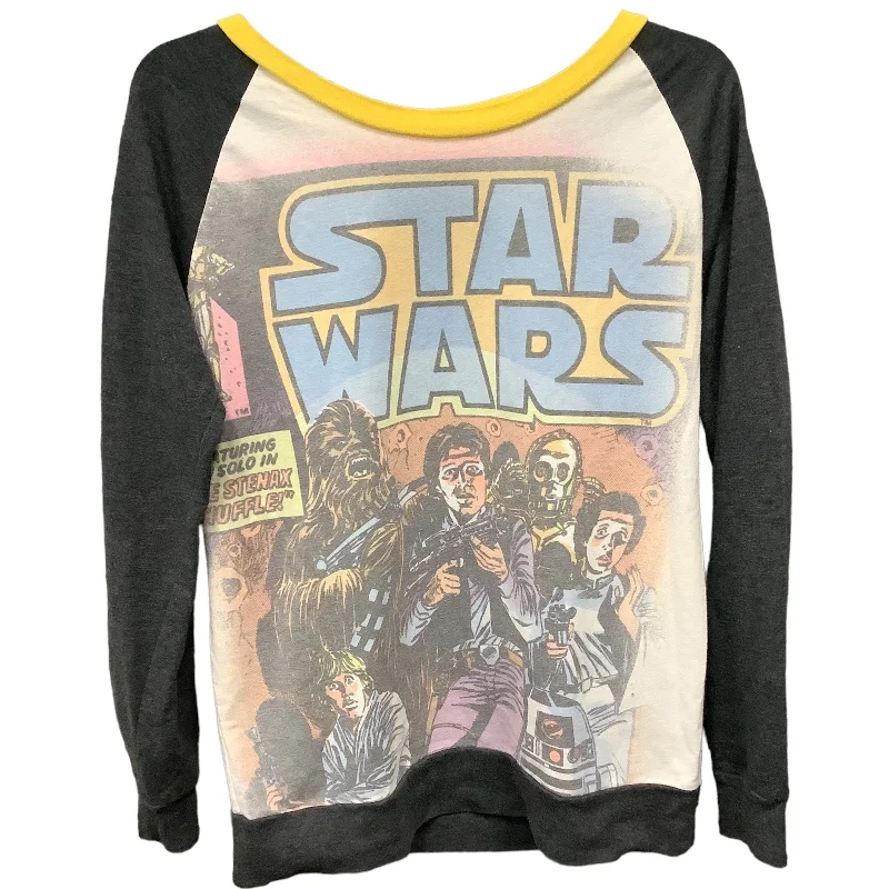 Women's Blouse with V-Shaped HemTop Long Sleeve By Star Wars  Size: M